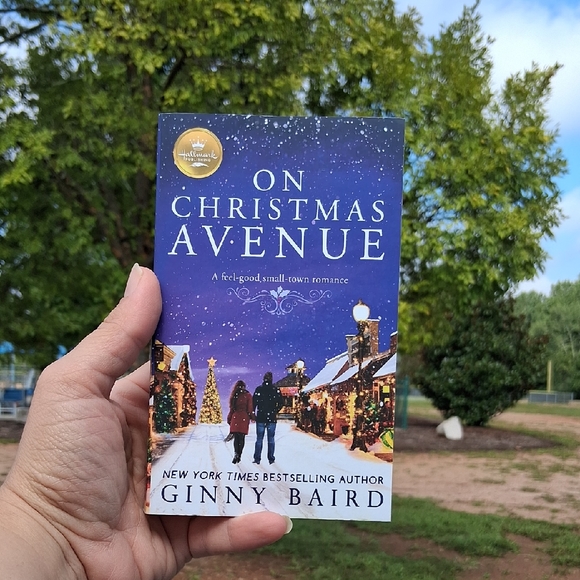 paperback Other - Hallmark Christmas Romance Book with Purple and Yellow Cover